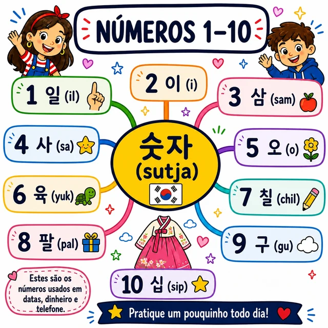 Mapa mental: Números